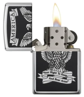 Americana en noir et blanc