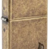 Armor® en laiton antique, motif flamme