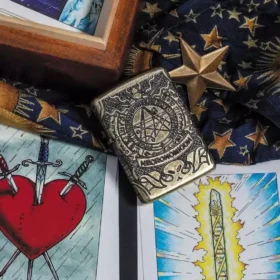 Armor® Livre des Morts en laiton antique