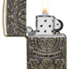 Armor® Livre des Morts en laiton antique