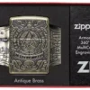 Armor® Livre des Morts en laiton antique