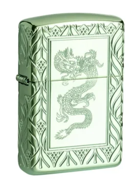 Armor® Vert brillant « Dragon élégant »