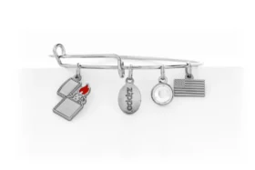 Bracelet à breloques zippo