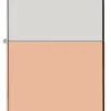 Briquet à boîtier bimétallique – Couvercle en Sterling Silver