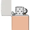 Briquet à boîtier bimétallique – Couvercle en Sterling Silver