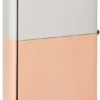 Briquet à boîtier bimétallique – Couvercle en Sterling Silver