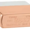 Briquet à boîtier bimétallique – Couvercle en Sterling Silver