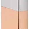 Briquet à boîtier bimétallique – Couvercle en Sterling Silver