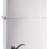 Briquet pour pipe en Brushed Chrome