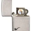 Briquet pour pipe en Brushed Chrome
