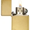 Brushed Brass Vintage avec entailles