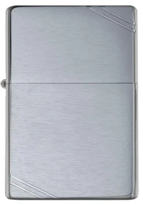Brushed Chrome Vintage avec entailles