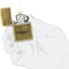 Cachet « Zippo Antique »
