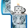 Carol Cavalaris – Motif « Tigre blanc »