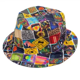 Casquette-bucket zippo x SKIDZ