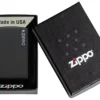 Classic Noir mat avec logo zippo