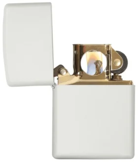 Classic White Matte – Insert en bronze
