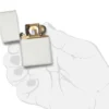 Classic White Matte – Insert en bronze