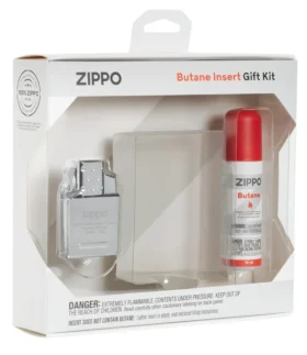 Coffret cadeau avec cartouche de gaz butane