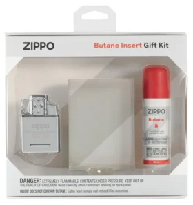 Coffret cadeau avec cartouche de gaz butane