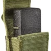 Coffret cadeau comprenant une pochette tactique et un briquet Windproof Black Crackle®