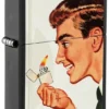 Coffret de briquets « Vintage Ad »
