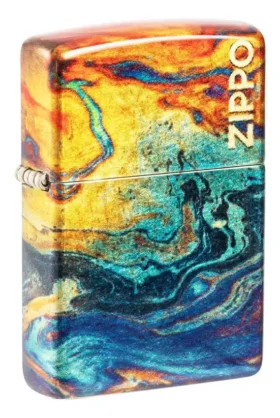 Design Zippo coloré