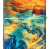 Design Zippo coloré