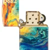 Design Zippo coloré