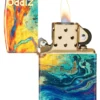 Design Zippo coloré