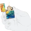 Design Zippo coloré