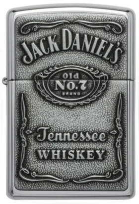Emblème Jack Daniel&rsquo;s® chromé