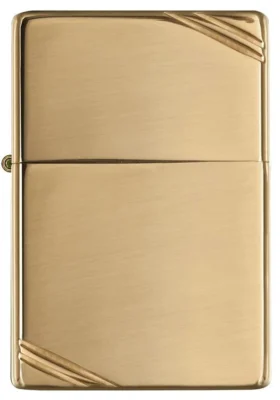 High Polish Brass Vintage avec entailles