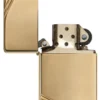 High Polish Brass Vintage avec entailles High Polish Brass Vintage avec entailles