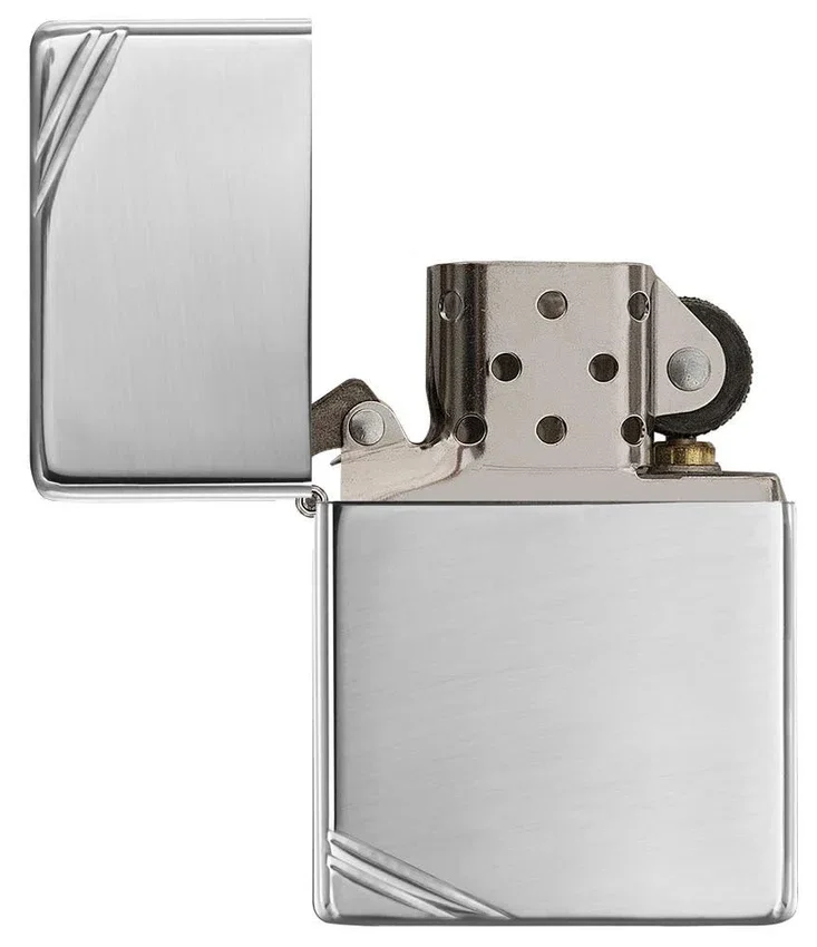 High Polish Chrome Vintage avec entailles High Polish Chrome Vintage avec entailles