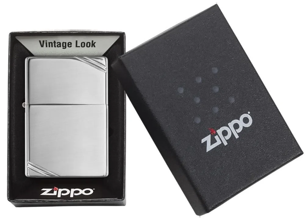 High Polish Chrome Vintage avec entailles High Polish Chrome Vintage avec entailles