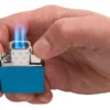 Insert pour briquet au gaz butane à double flamme
