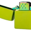 Insert pour briquet au gaz butane à flamme Yellow Flame – Vert irisé