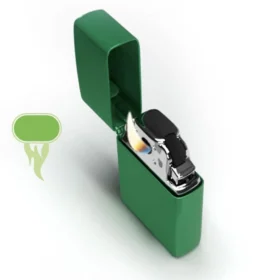 Insert pour briquet à pipe au gaz butane à flamme jaune