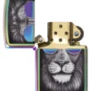Lion aux lunettes de soleil