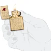 Logo abstrait Armor® en High Polish Brass