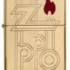 Logo abstrait Armor® en High Polish Brass