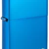 Logo Zippo bleu classic hautement poli