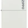 Logo Zippo Classic blanc mat