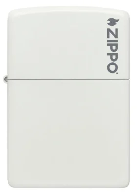 Logo Zippo Classic blanc mat