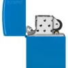 Logo Zippo Classic bleu ciel mat