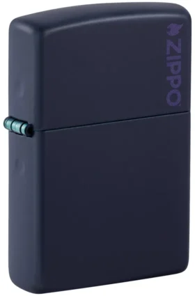 Logo Zippo Classic bleu marine mat
