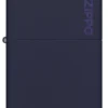 Logo Zippo Classic bleu marine mat