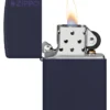 Logo Zippo Classic bleu marine mat