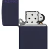 Logo Zippo Classic bleu marine mat
